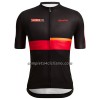 Maglia 2022 LA Vuelta Manica Corta Madrid Rosso Nero
